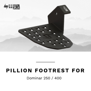 pillion footrest for dominar 250 / 400