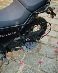 pillion footrest for himalayan
