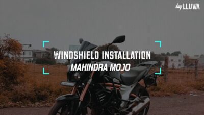 windshield for mahindra mojo